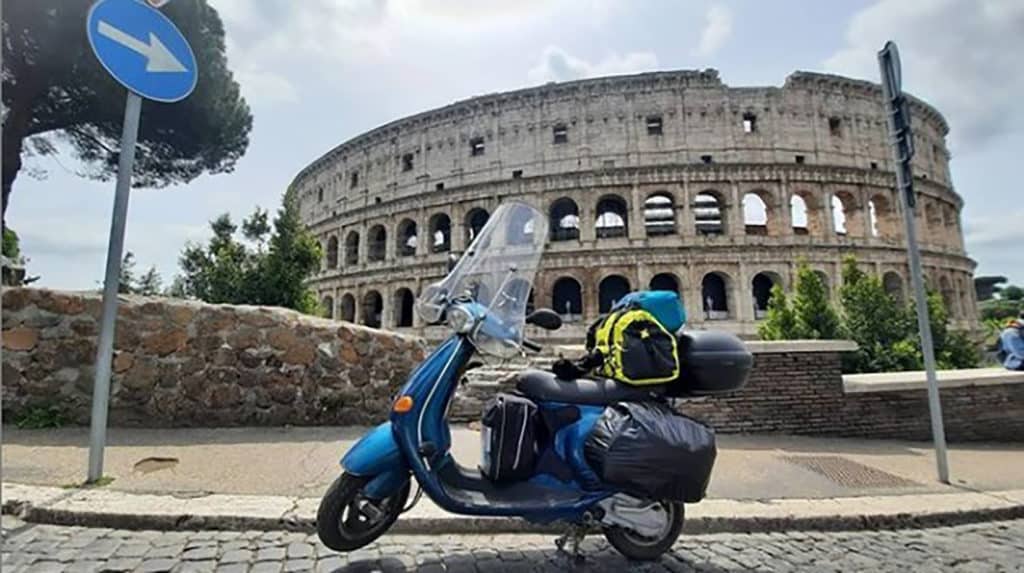 TeDoyLaVuelta Vespa en Roma